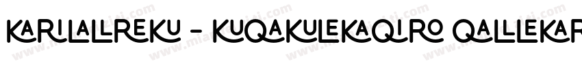 Asfire – Elegant Ligature字体转换